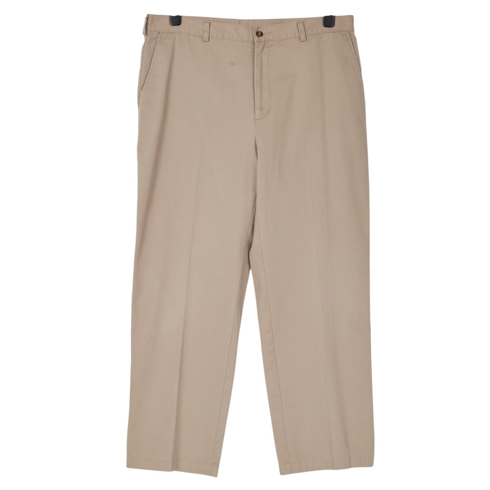 Jos. A. Bank Chino Khaki Pants Mens‎ 38x30 Executive Collection 100% Cotton - Picture 3 of 14